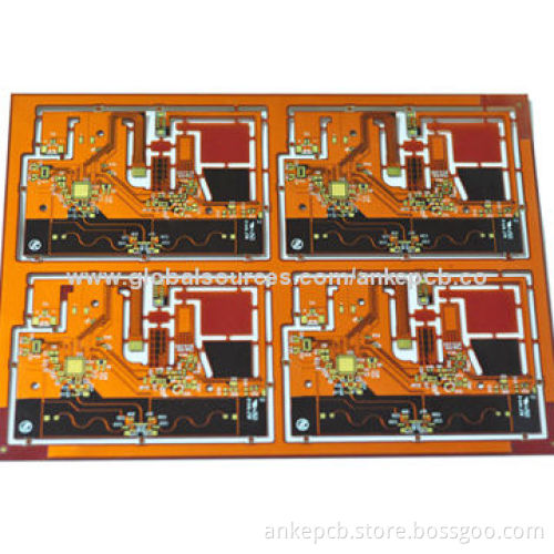 2 Layer Flexible PCB with FR4 Stiffener and Prototypes and Mass Production